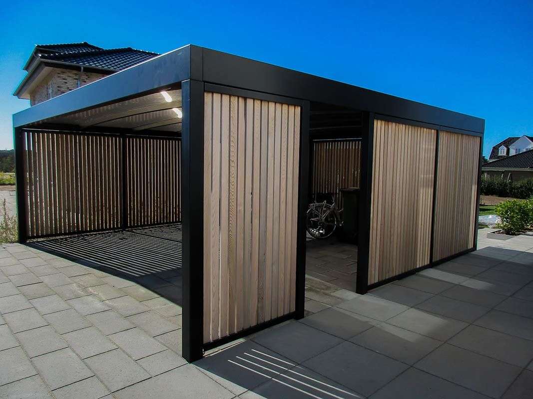 Carport Horizon®, véhicule protégé des intempéries en Province de Luxembourg