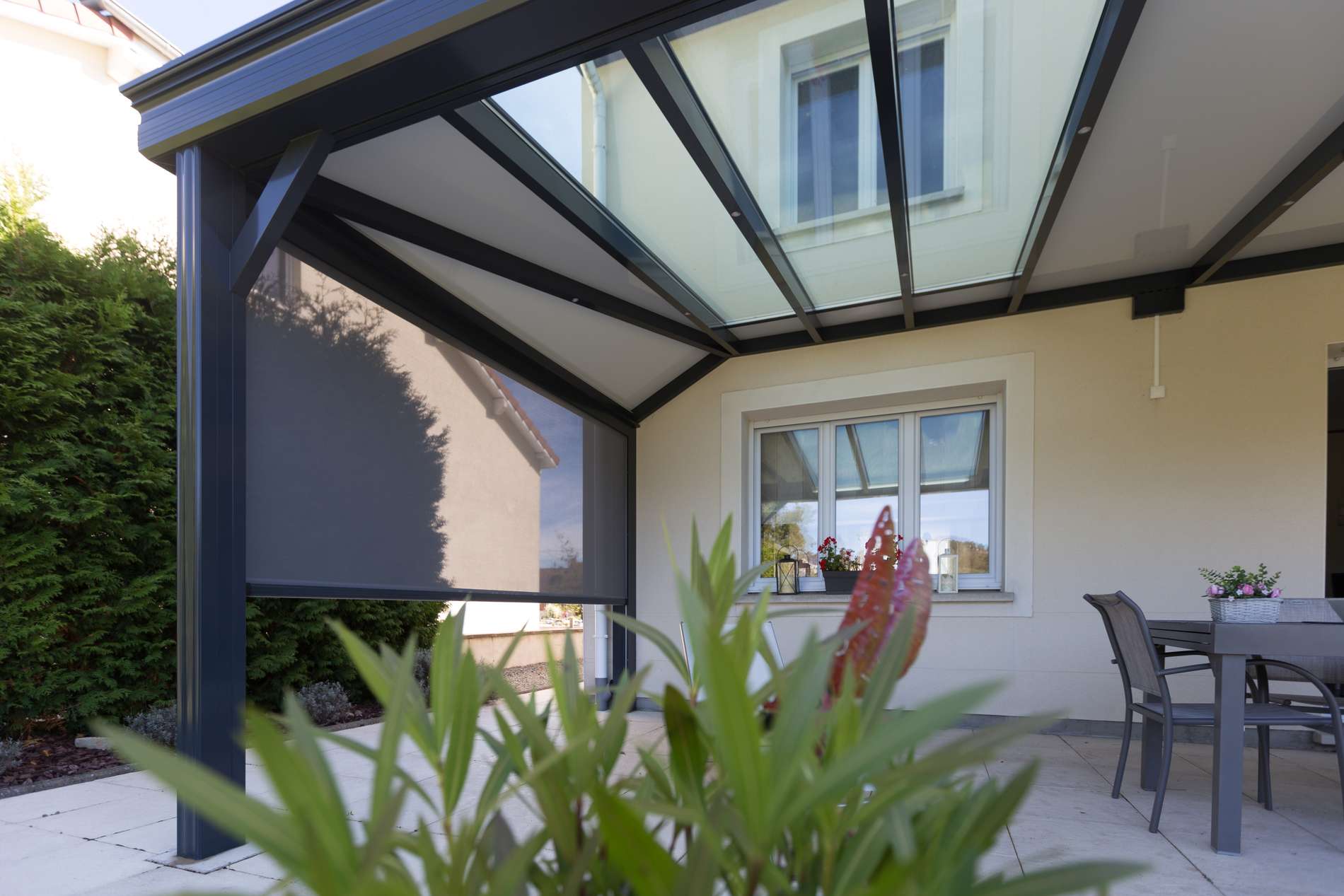 Pergola Dynamique®, profils à rupture de pont thermique pour isolation performante