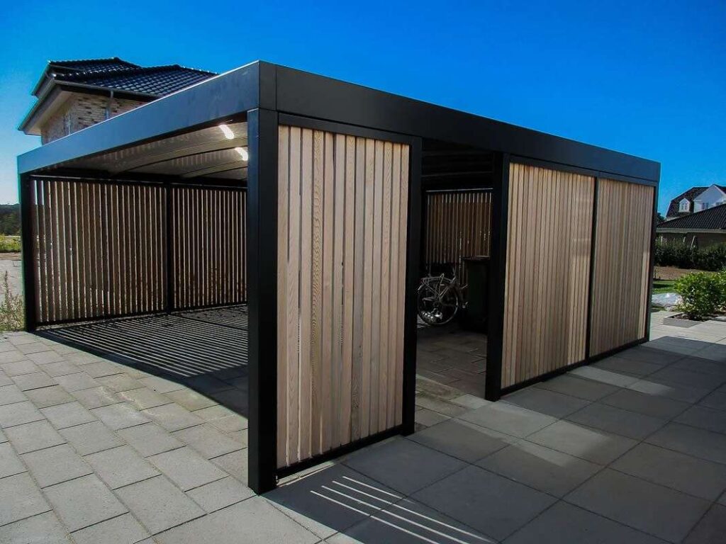 carport metzger aluminium sur mesure abri voiture garage belgique