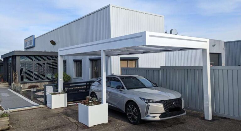 carport metzger aluminium sur mesure abri voiture