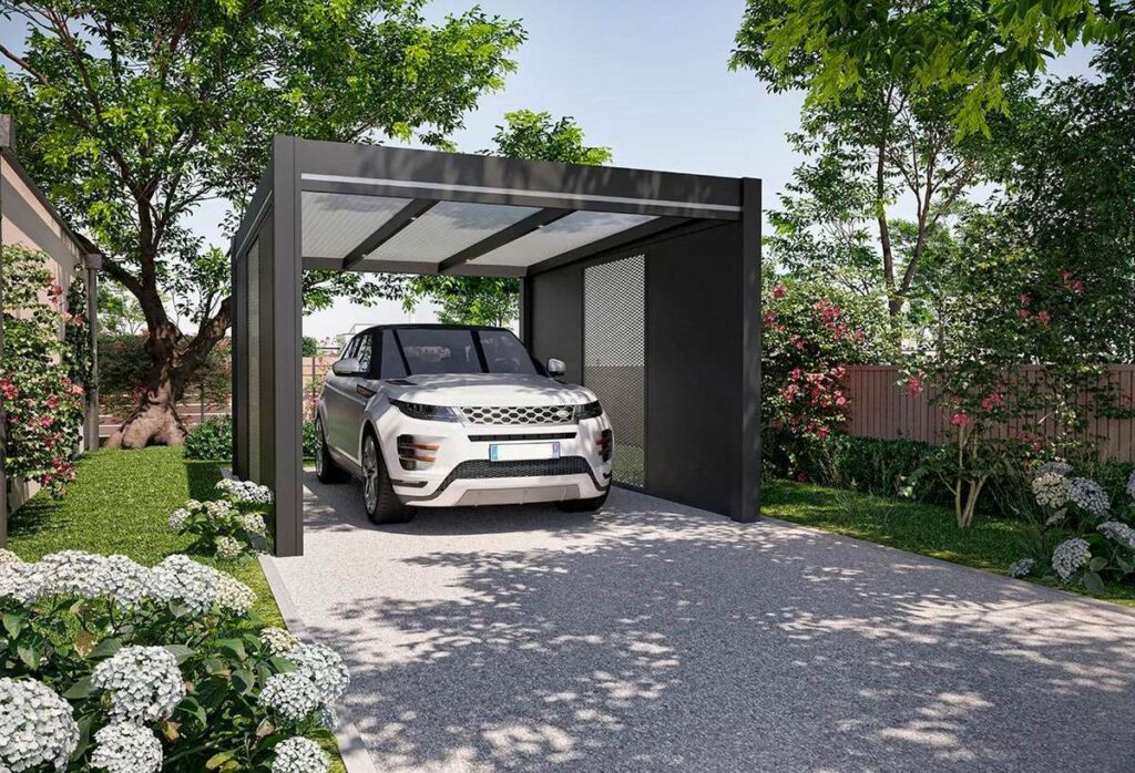 carport metzger aluminium sur mesure abri voiture garage belgique