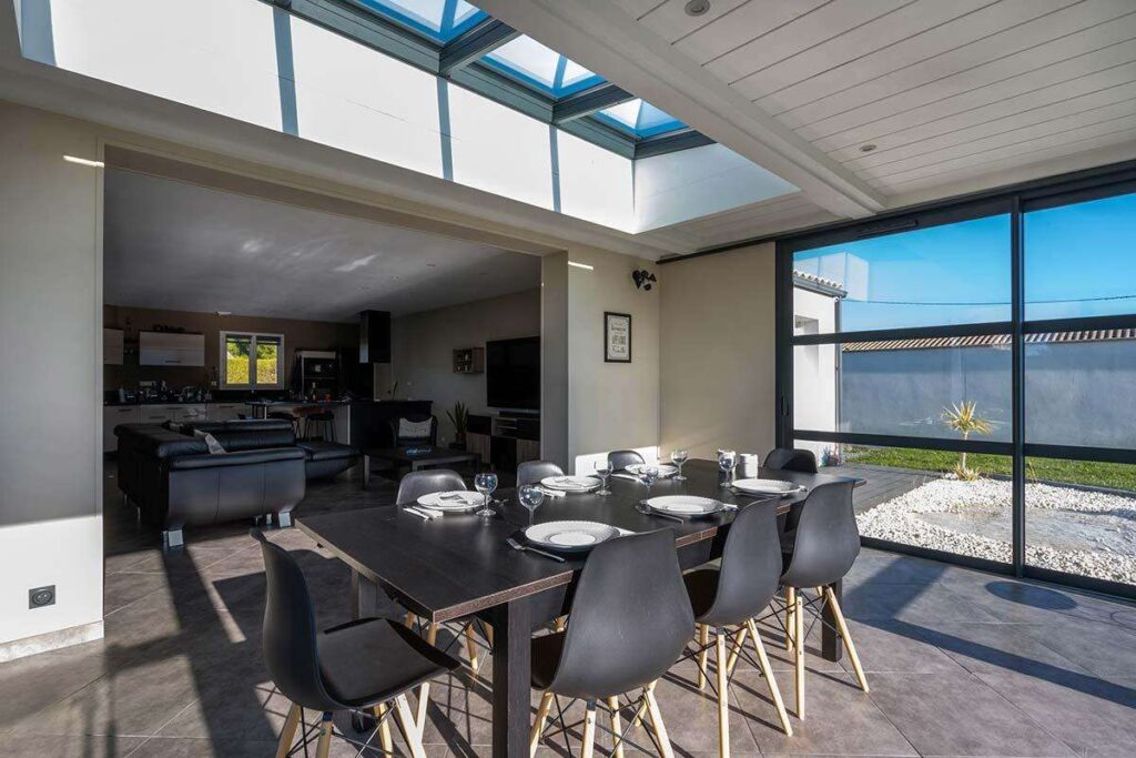extension metzger toiture plate coulissant chassis fixeome isolation volet roulant arlon